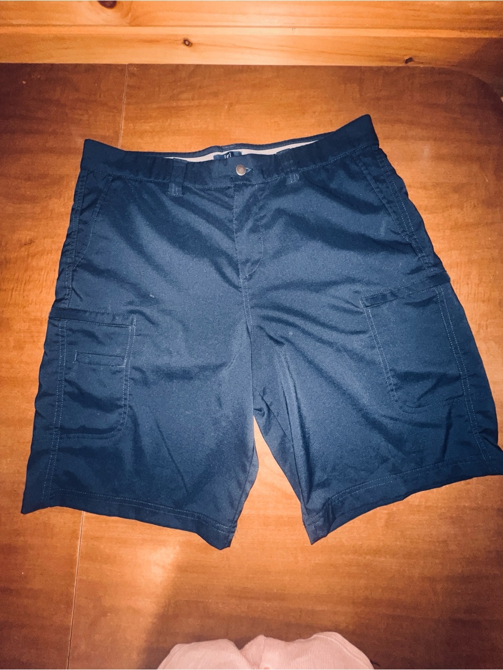 George Men's Dark Blue Cargo Shorts